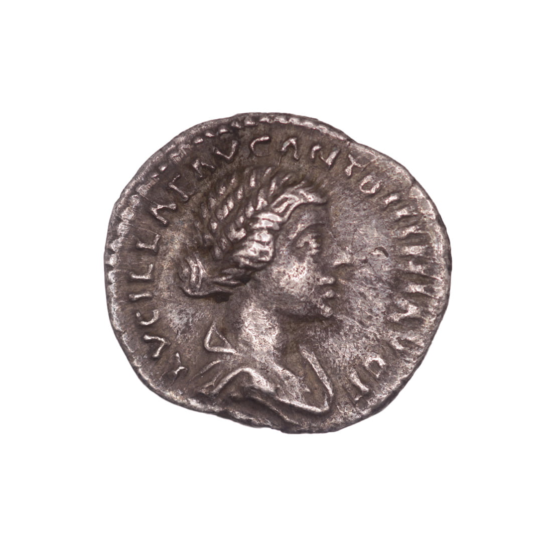 Lucilla AR Denarius - CONCORDIA (Struck under Marcus Aurelius and Lucius Verus)
