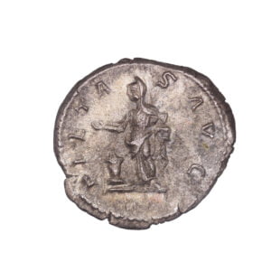 Julia Maesa AR Denarius - PIETAS AVG
