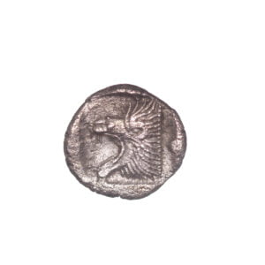 Kyzikos, Mysia AR Hemiobol - Forepart of Boar