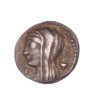 Lucius Cassius Longinus AR Denarius - Togate Citizen Voting