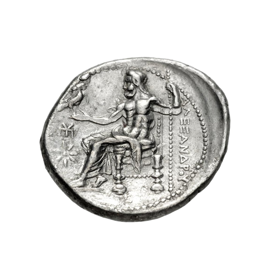 Alexander III "The Great" - AR Tetradrachm - Sardes Mint (Struck under Antigonos I Monophthalmos)