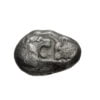 Kings of Lydia, Kroisos - AR Hemistater (Sardes Mint)
