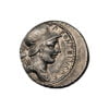 P. Fonteius P.f. Capito, as Triumvir, with Titus Didius, as Imperator, AR Denarius - NGC Graded Ch XF