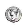 Hadrian AR Denarius - CLEMENTIA AVG (Extremely Rare Left Facing Bust)