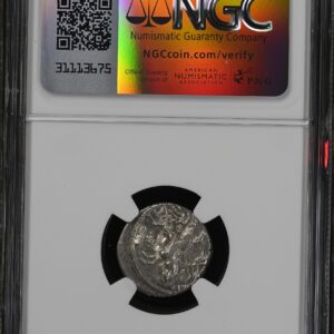 P. Fonteius P.f. Capito, as Triumvir, with Titus Didius, as Imperator, AR Denarius - NGC Graded Ch XF
