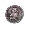 Mn Fonteius Cf - Silver Denarius - Infant Genius Riding Goat