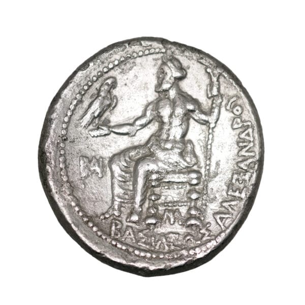 Alexander III "The Great" AR Tetradrachm - Myriandrus Mint. (Lifetime Issue)