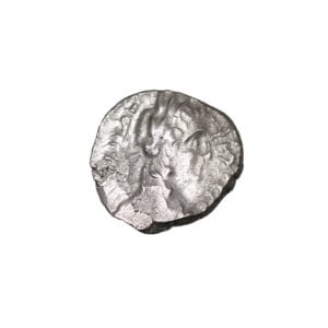 Alternative view of Nabataea AR Drachm, Malichus II, with Shaqilat