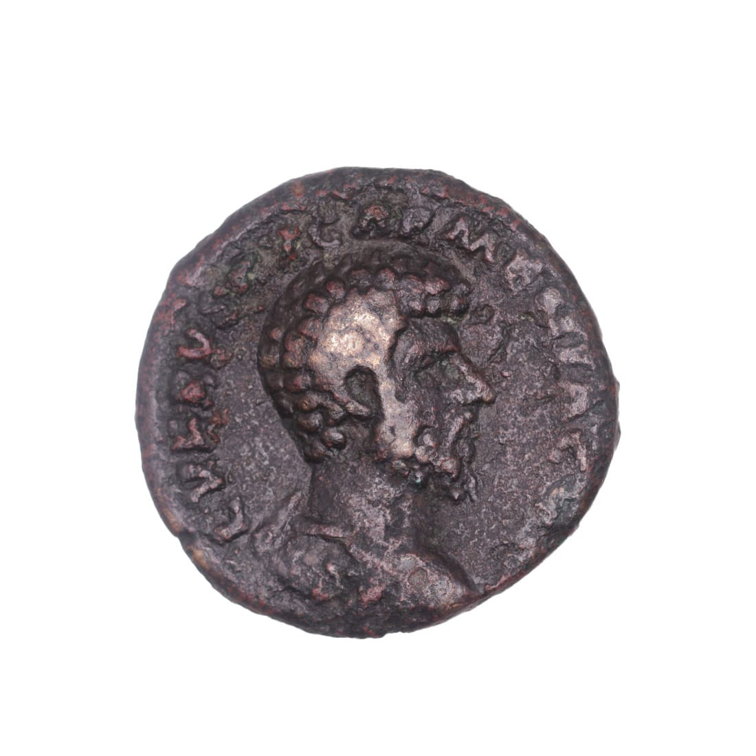 Lucius Verus AE As - Armenia Captive