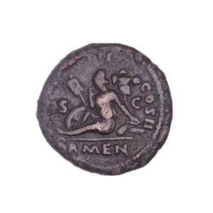 Lucius Verus AE As - Armenia Captive