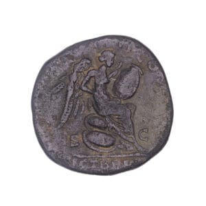Commodus AE Sestertius - VICT BRIT