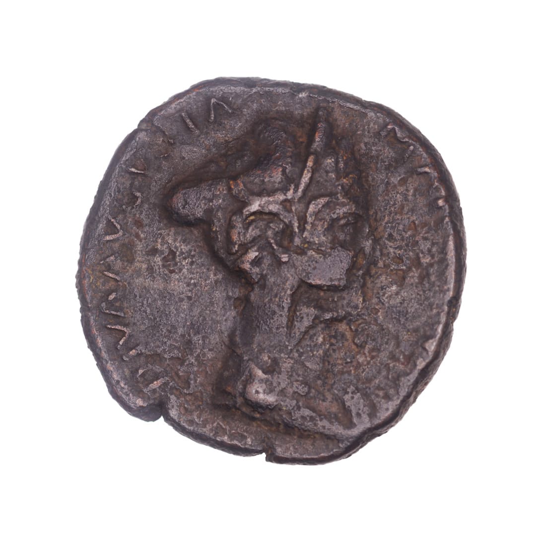 Diva Marciana AE Sestertius - Elephant Drawn Carriage (Trajan's Sister)