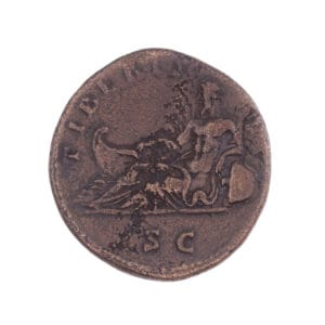 Antoninus Pius AE Sestertius - TIBERIS S-C