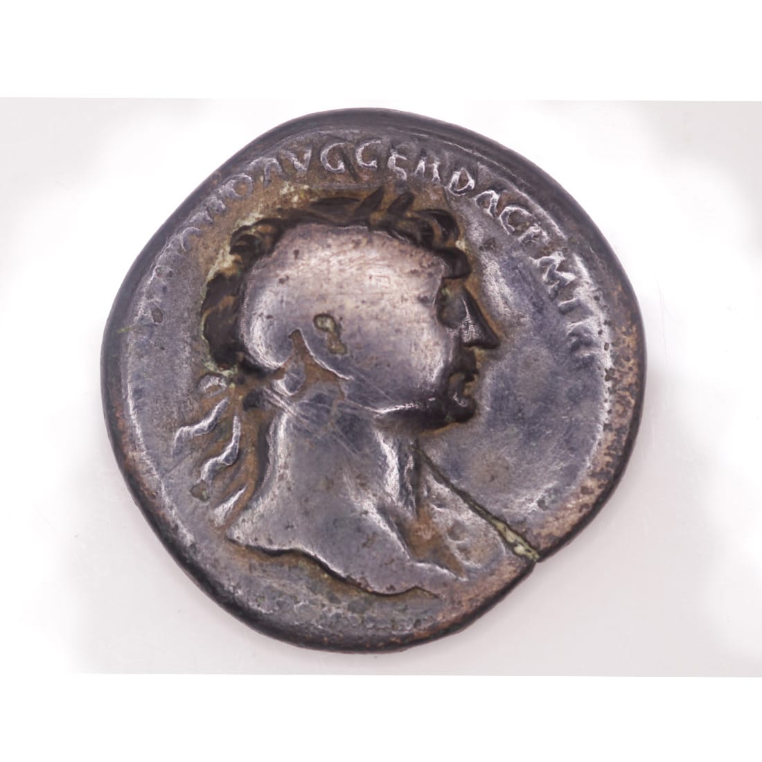 Trajan AE Sestertius - Bridge Over Danube