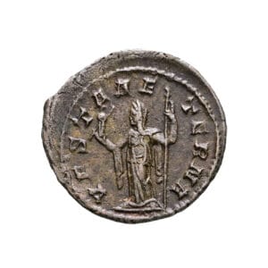 Salonina BI Antoninianus - VESTA AETERNA (Samosata Mint)