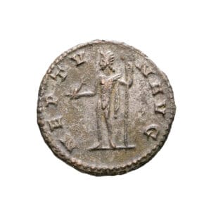 Alternative view of Claudius II (Gothicus) BI Antoninianus - NEPTVN AVG (Antioch Mint)