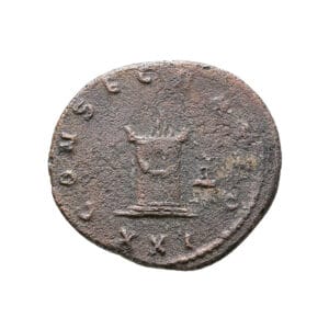 Divus Carus AE Antoninianus - DIVO CARO AVG (Antioch Mint)
