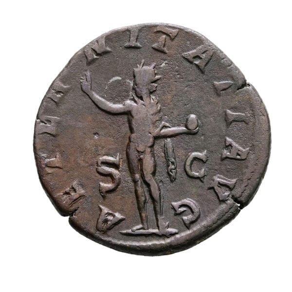 Gordian III AE Sestertius - AETERNITATI AVG