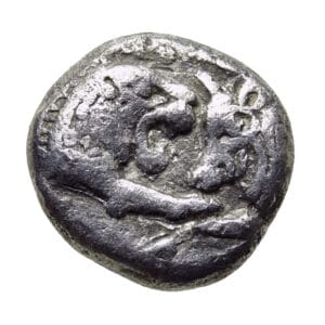 Kings of Lydia, Kroisos - AR 1/24 Stater (Sardes Mint)
