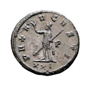 Probus Silvered AE Antoninianus - PAX AVGVSTI (Siscia Mint)