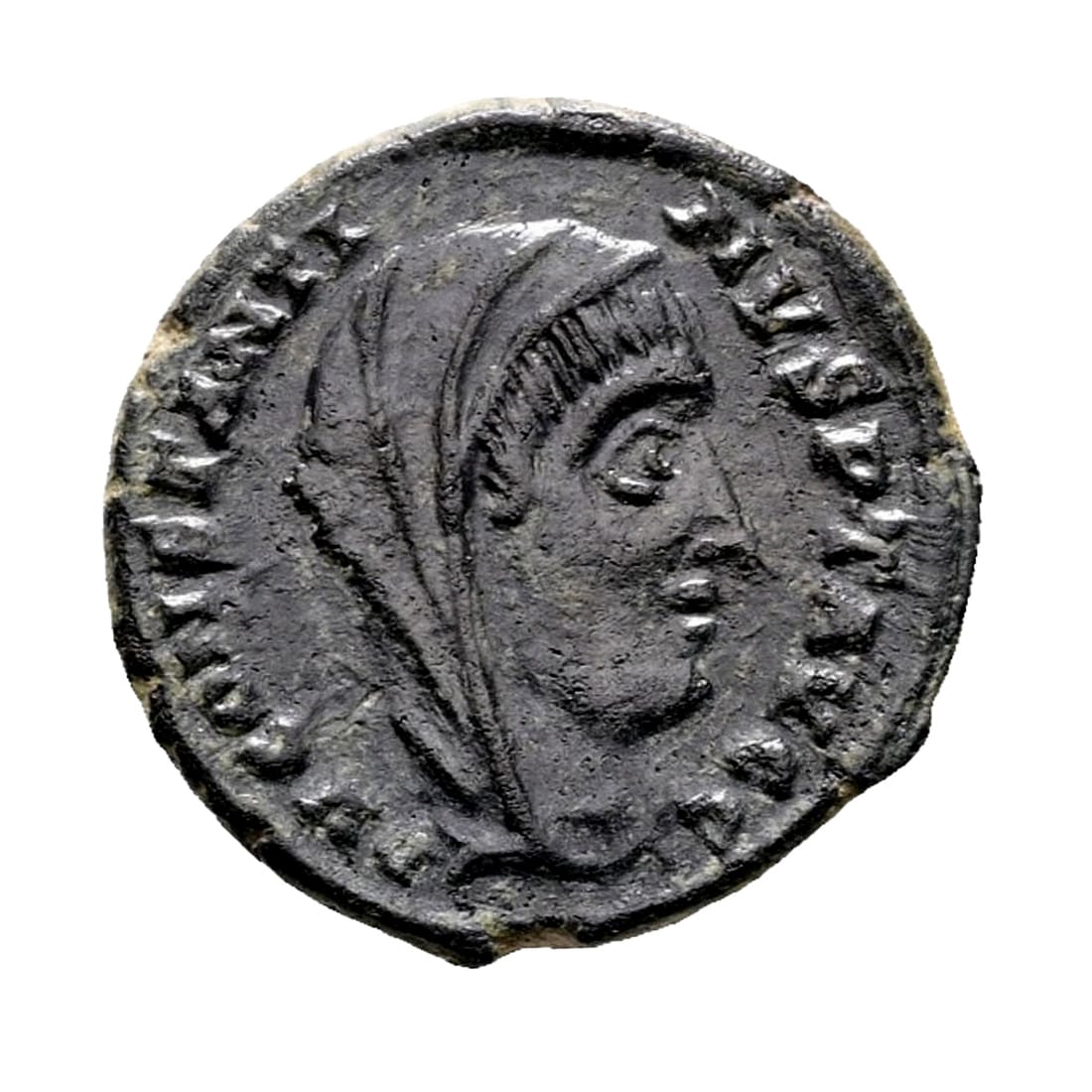 Divus Constantine - Veiled Constantine (Alexandria Mint)