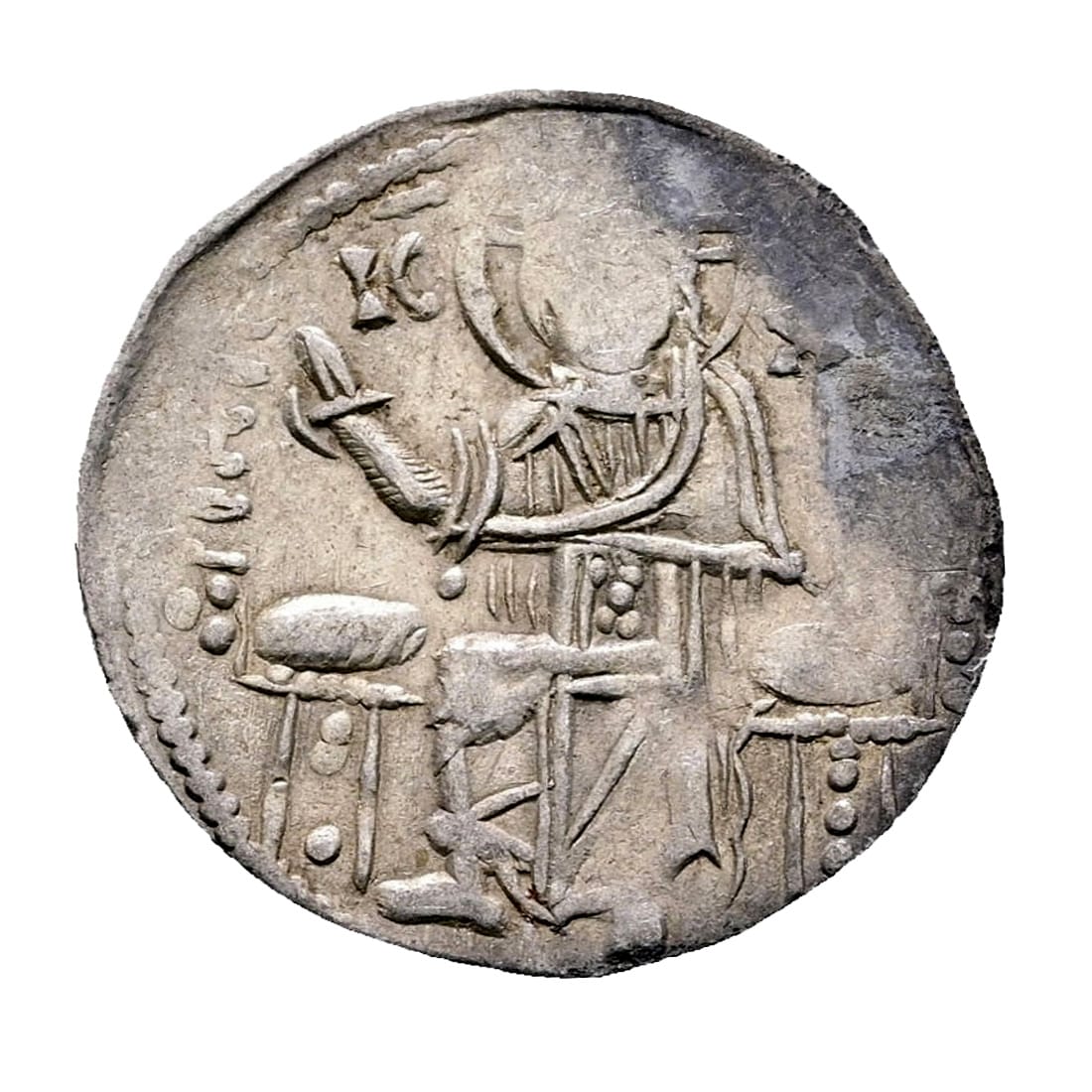 Andronicus II Palaeologus and Michael IX AR Basilikon