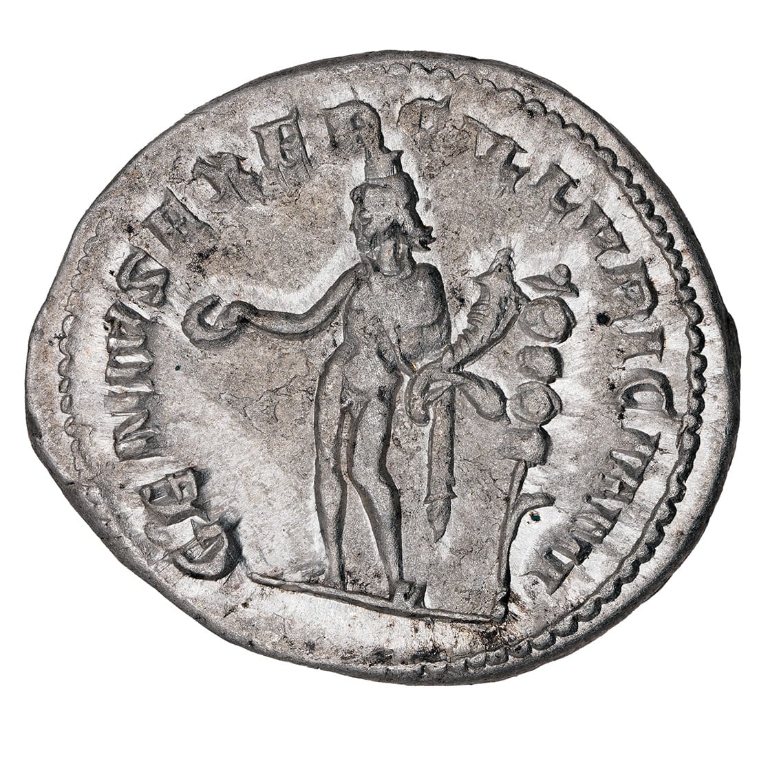 Trajan Decius AR Antoninianus - GENIVS EXERC ILLVRICIANI - Image 2