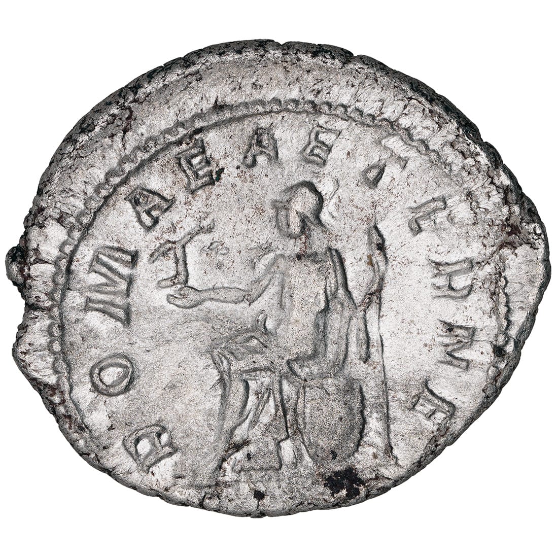 Gordian III AR Antoninianus - ROMAE AETERNE (Interesting Error Legend) - Image 2