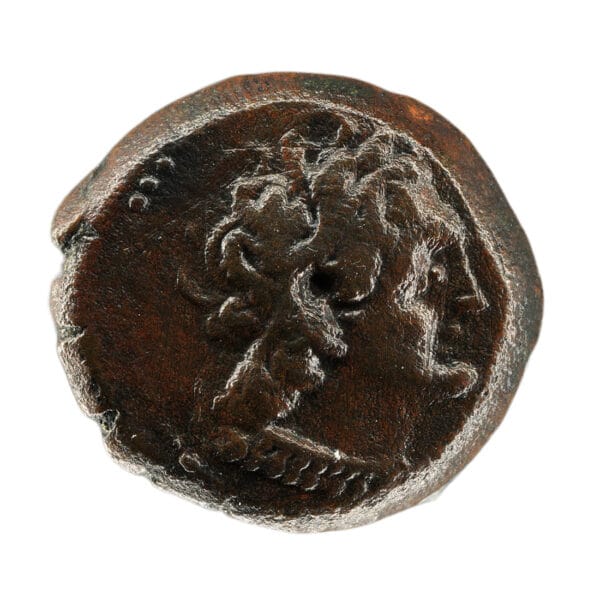Ptolemaic Kings of Egypt -Ptolemy V Epiphane AE Hemiobol