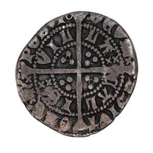 Henry VI AR Halfgroat - Annulet Issue (Calais Mint)