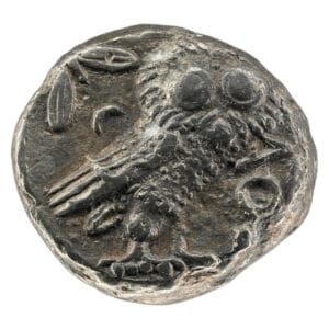 Attica, Athens AR Tetradrachm - Owl - Intermediate Style