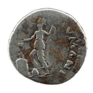 Alternative view of Galba AR Denarius - SALVS GEN HVMANI