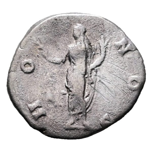 Marcus Aurelius AR Denarius - HONOS (As Caesar)