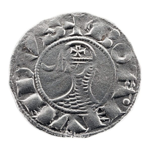 Crusader - Bohemond III BI Denier - Principality of Antioch