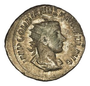 Gordian III AR Antoninianus - FORT REDUX