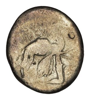 M. Aemilius Scarus & Pub. Plautius Hypsaeus AR Denarius - Nabatean King Aretas Kneeling Before Camel