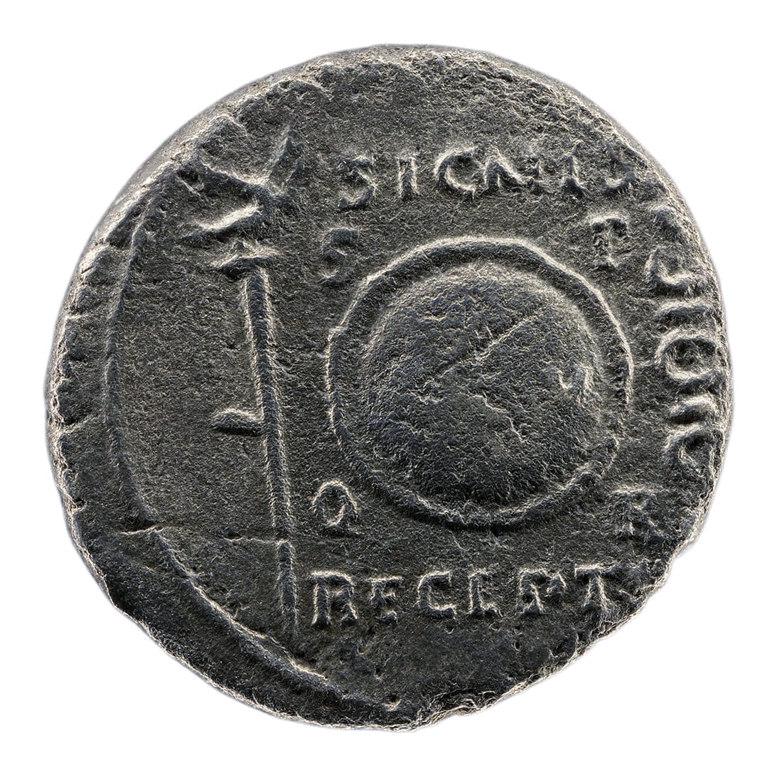 Augustus AR Denarius - SIGNIS RECEPTIS S-P-Q-R