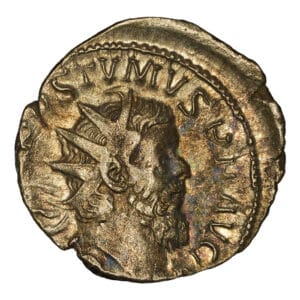 Postumus BI Antoninianus - FIDES MILITVM (Lyon Mint)