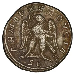 Alternative view of Trajan Decius AR Tetradrachm - Syria, Antioch