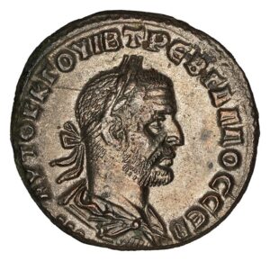 Trebonianus Gallus AR Tetradrachm - Syria, Antioch