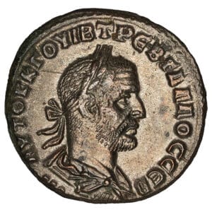 Trebonianus Gallus AR Tetradrachm - Syria, Antioch