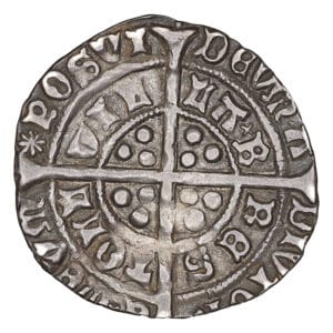 Edward IV AR Groat - House of York (Bristol Mint)