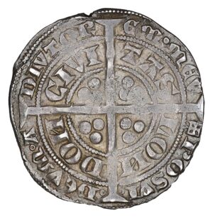 Alternative view of Edward III AR Groat - Plantagenet - Pre-Treaty Coinage (London Mint)