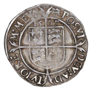Elizabeth I AR Sixpence - Tudor (Third Issue)