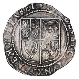 Alternative view of James I AR Shilling - Stuart (Second Coinage)