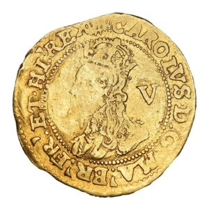 Charles I AU Crown - Stuart - Minted at Tower Under King (London)