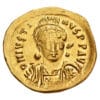 Justin I AU Solidus - VICTORI-A AVGGG (Constantinople Mint)