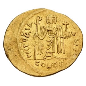 Phocas AU Solidus - VICTORIA AVGΔ (Constantinople Mint)