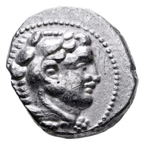 Alexander III "The Great" AR Tetradrachm - Ptolemais-Ake Mint