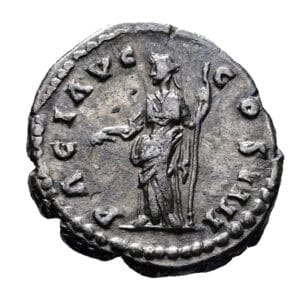 Antoninus Pius AR Denarius - PACI AVG COS IIII